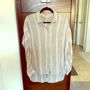 Lucky Brand Button Down Blouse